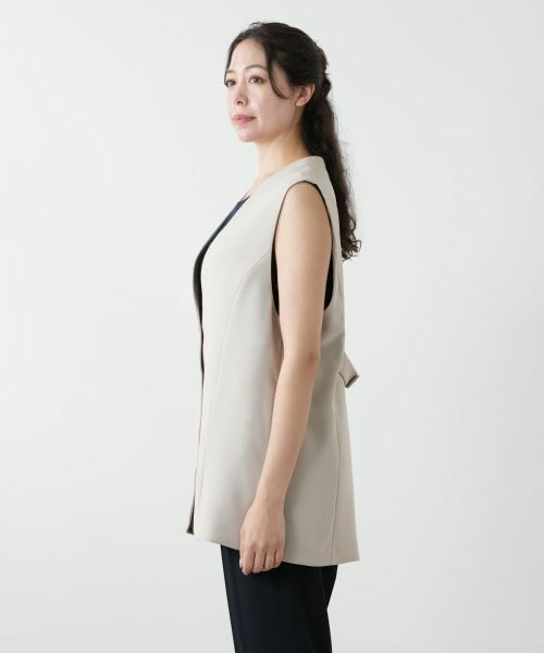 Leilian PLUS HOUSE / レリアンプラスハウス テーラードジャケット | 【店舗人気】ロングベスト | 詳細8