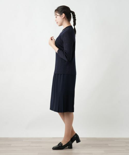 Leilian PLUS HOUSE / レリアンプラスハウス ニット・セーター | 【店舗人気】ラメリブニット | 詳細11