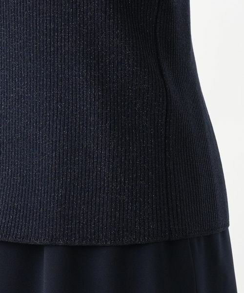 Leilian PLUS HOUSE / レリアンプラスハウス ニット・セーター | 【店舗人気】ラメリブニット | 詳細19