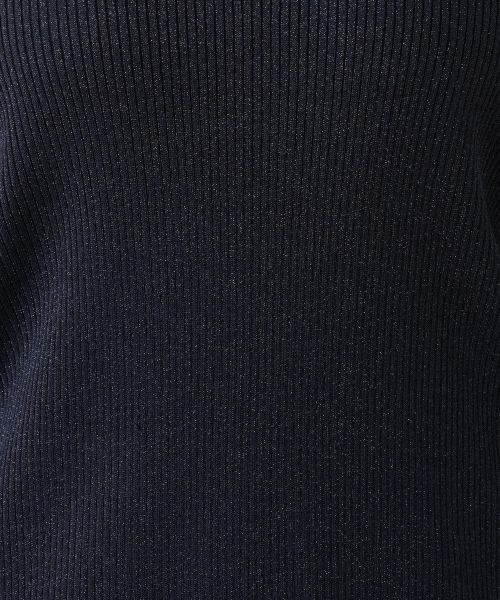 Leilian PLUS HOUSE / レリアンプラスハウス ニット・セーター | 【店舗人気】ラメリブニット | 詳細21