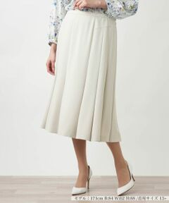 Leilian PLUS HOUSE / レリアンプラスハウス ミニ・ひざ丈スカート | 【店舗人気】フレアスカート