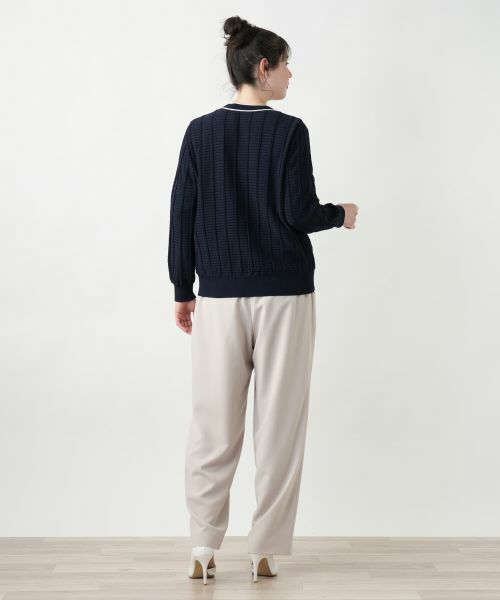 Leilian PLUS HOUSE / レリアンプラスハウス カーディガン・ボレロ | Vネックカーディガン【Leilian WHITE LABEL】 | 詳細6