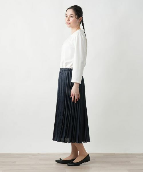 Leilian PLUS HOUSE / レリアンプラスハウス ロング・マキシ丈スカート | 【店舗人気】プリーツスカート | 詳細2