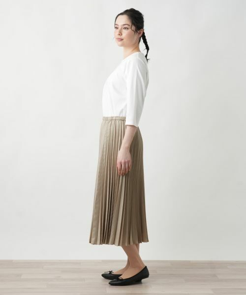Leilian PLUS HOUSE / レリアンプラスハウス ロング・マキシ丈スカート | 【店舗人気】プリーツスカート | 詳細5