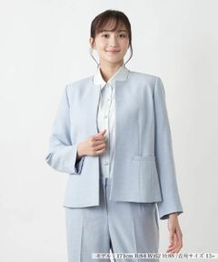 Leilian PLUS HOUSE / レリアンプラスハウス テーラードジャケット | 【店舗人気】ノーカラージャケット