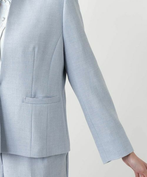 Leilian PLUS HOUSE / レリアンプラスハウス テーラードジャケット | 【店舗人気】ノーカラージャケット | 詳細12