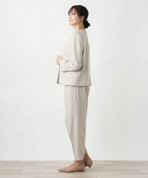 Leilian PLUS HOUSE / レリアンプラスハウス テーラードジャケット | 【店舗人気】ノーカラージャケット | 詳細2