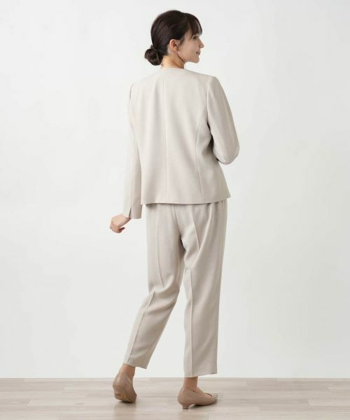 Leilian PLUS HOUSE / レリアンプラスハウス テーラードジャケット | 【店舗人気】ノーカラージャケット | 詳細3