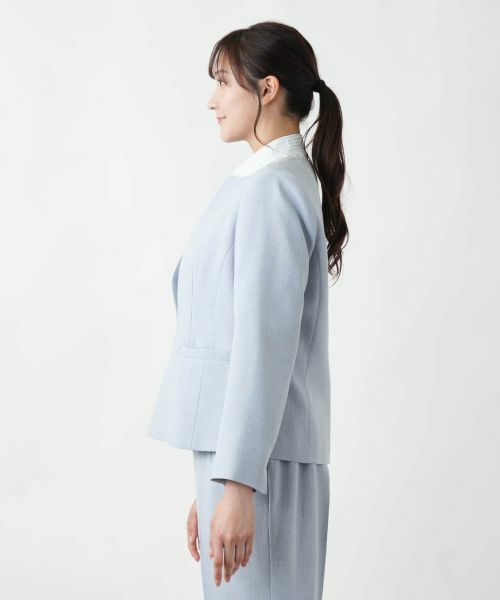 Leilian PLUS HOUSE / レリアンプラスハウス テーラードジャケット | 【店舗人気】ノーカラージャケット | 詳細8