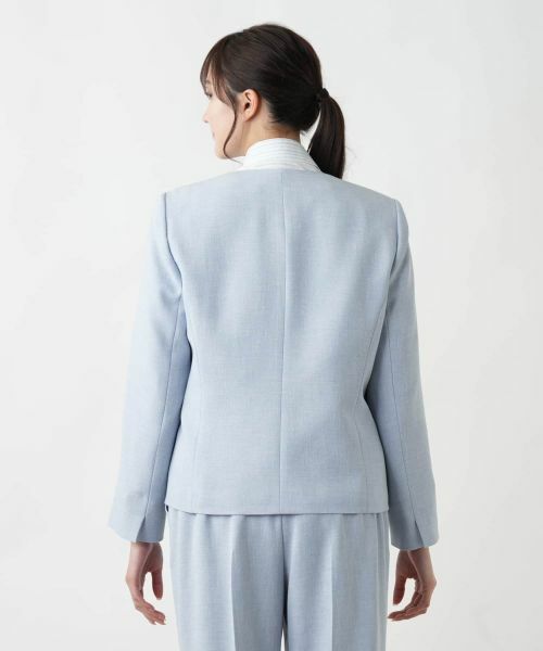 Leilian PLUS HOUSE / レリアンプラスハウス テーラードジャケット | 【店舗人気】ノーカラージャケット | 詳細9