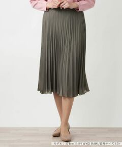Leilian PLUS HOUSE / レリアンプラスハウス ロング・マキシ丈スカート | 【店舗人気】プリーツロングスカート