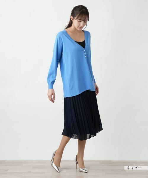 Leilian PLUS HOUSE / レリアンプラスハウス ロング・マキシ丈スカート | 【店舗人気】プリーツロングスカート | 詳細1