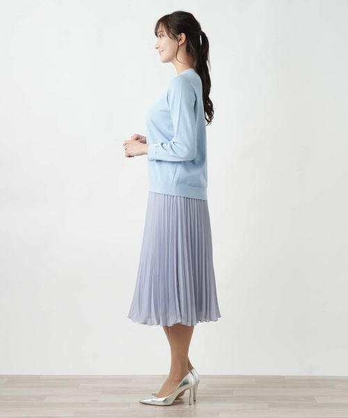 Leilian PLUS HOUSE / レリアンプラスハウス ロング・マキシ丈スカート | 【店舗人気】プリーツロングスカート | 詳細11
