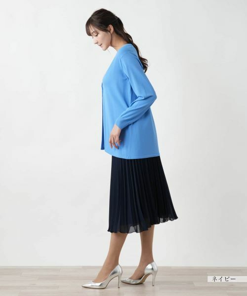 Leilian PLUS HOUSE / レリアンプラスハウス ロング・マキシ丈スカート | 【店舗人気】プリーツロングスカート | 詳細2