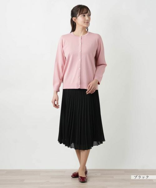 Leilian PLUS HOUSE / レリアンプラスハウス ロング・マキシ丈スカート | 【店舗人気】プリーツロングスカート | 詳細4