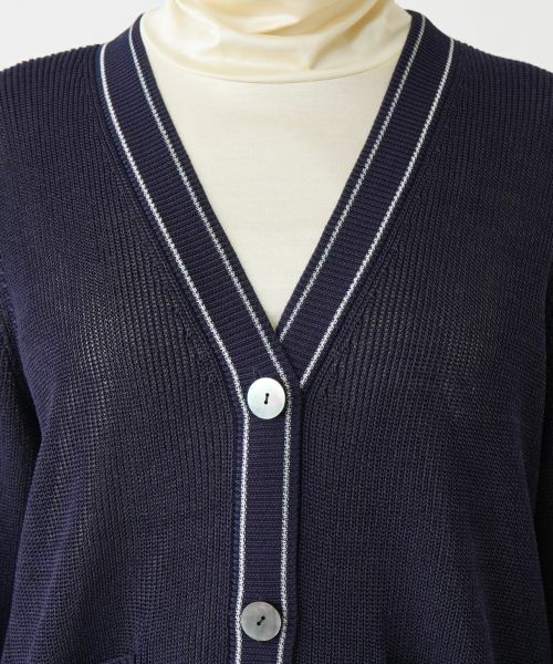 Leilian PLUS HOUSE / レリアンプラスハウス カーディガン・ボレロ | 【店舗人気】Vネックカーディガン | 詳細11