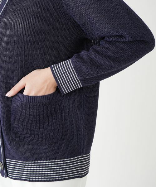 Leilian PLUS HOUSE / レリアンプラスハウス カーディガン・ボレロ | 【店舗人気】Vネックカーディガン | 詳細14