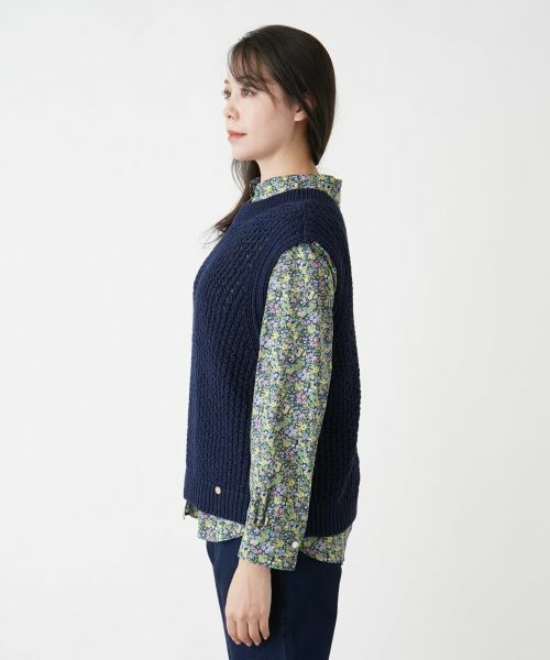 Leilian PLUS HOUSE / レリアンプラスハウス テーラードジャケット | 2wayニットベスト | 詳細11