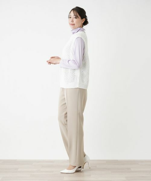 Leilian PLUS HOUSE / レリアンプラスハウス テーラードジャケット | 2wayニットベスト | 詳細2