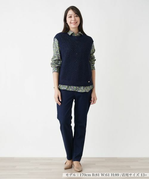 Leilian PLUS HOUSE / レリアンプラスハウス テーラードジャケット | 2wayニットベスト | 詳細6