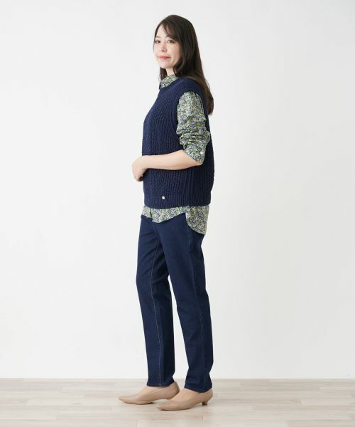 Leilian PLUS HOUSE / レリアンプラスハウス テーラードジャケット | 2wayニットベスト | 詳細7