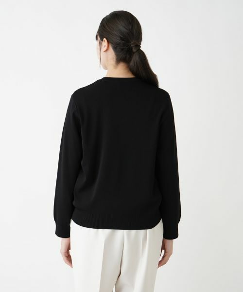 Leilian PLUS HOUSE / レリアンプラスハウス カーディガン・ボレロ | 【店舗人気】ビジューネックカーディガン | 詳細9