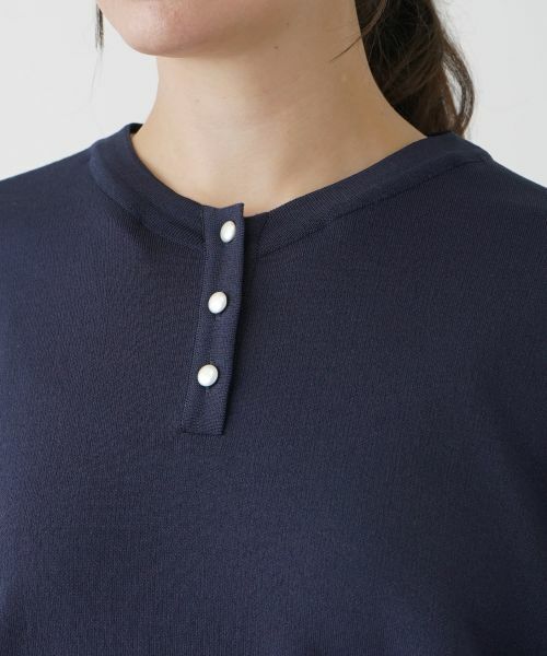 Leilian PLUS HOUSE / レリアンプラスハウス ニット・セーター | 【店舗人気】付け襟2WAYニット | 詳細13