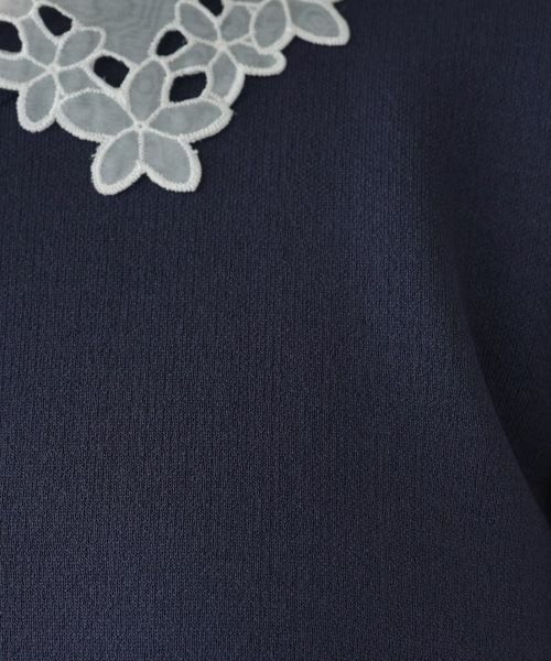 Leilian PLUS HOUSE / レリアンプラスハウス ニット・セーター | 【店舗人気】付け襟2WAYニット | 詳細16