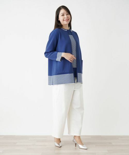 Leilian PLUS HOUSE / レリアンプラスハウス カーディガン・ボレロ | 【店舗人気】2WAYカーディガン | 詳細1