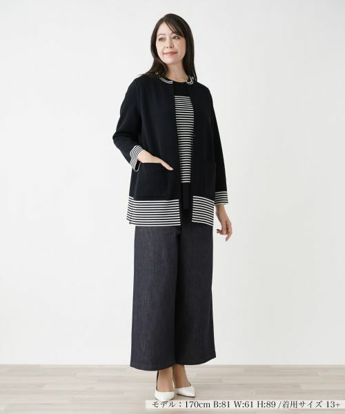 Leilian PLUS HOUSE / レリアンプラスハウス カーディガン・ボレロ | 【店舗人気】2WAYカーディガン | 詳細7