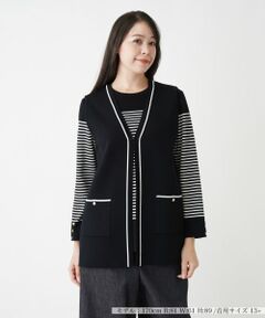 Leilian PLUS HOUSE / レリアンプラスハウス テーラードジャケット | 【店舗人気】Vネックベスト