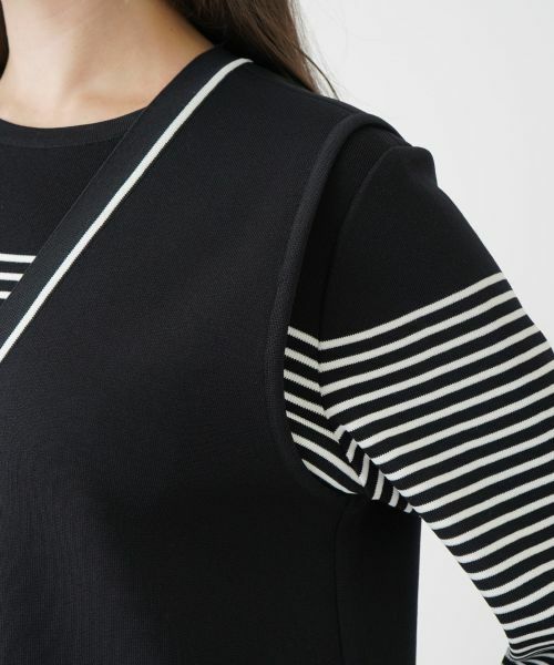 Leilian PLUS HOUSE / レリアンプラスハウス テーラードジャケット | 【店舗人気】Vネックベスト | 詳細13