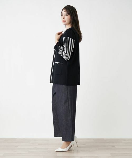 Leilian PLUS HOUSE / レリアンプラスハウス テーラードジャケット | 【店舗人気】Vネックベスト | 詳細6