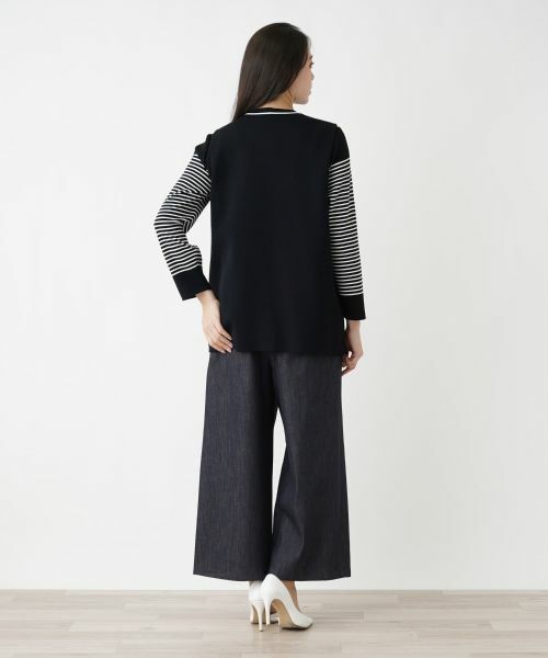 Leilian PLUS HOUSE / レリアンプラスハウス テーラードジャケット | 【店舗人気】Vネックベスト | 詳細7