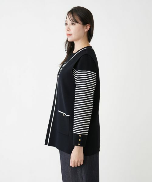 Leilian PLUS HOUSE / レリアンプラスハウス テーラードジャケット | 【店舗人気】Vネックベスト | 詳細9