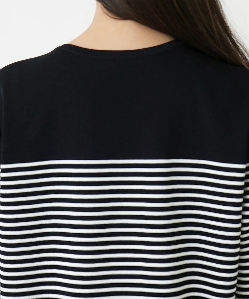 Leilian PLUS HOUSE / レリアンプラスハウス ニット・セーター | 【店舗人気】マリンボーダーニット | 詳細12