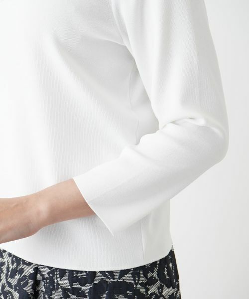 Leilian PLUS HOUSE / レリアンプラスハウス ニット・セーター | 【店舗人気】レースデザインカットソー | 詳細13