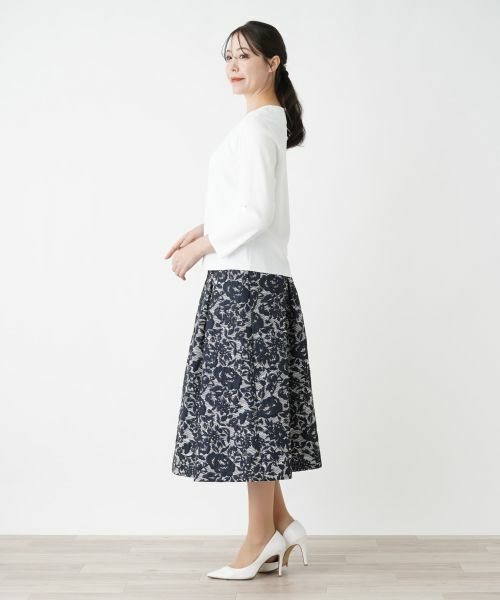 Leilian PLUS HOUSE / レリアンプラスハウス ニット・セーター | 【店舗人気】レースデザインカットソー | 詳細6