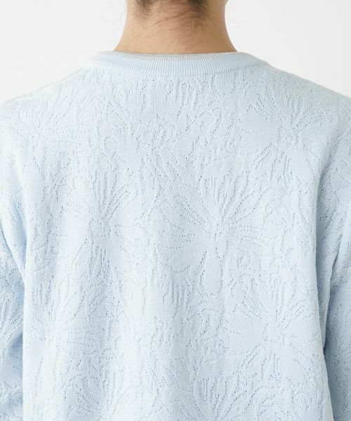 Leilian PLUS HOUSE / レリアンプラスハウス カーディガン・ボレロ | 【店舗人気】フラワー柄カーディガン | 詳細11