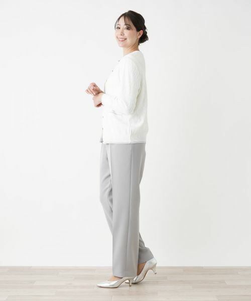 Leilian PLUS HOUSE / レリアンプラスハウス カーディガン・ボレロ | 【店舗人気】フラワー柄カーディガン | 詳細2