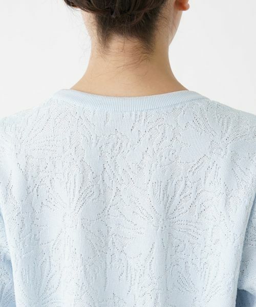 Leilian PLUS HOUSE / レリアンプラスハウス ニット・セーター | 【店舗人気】フラワー柄カットソー | 詳細11