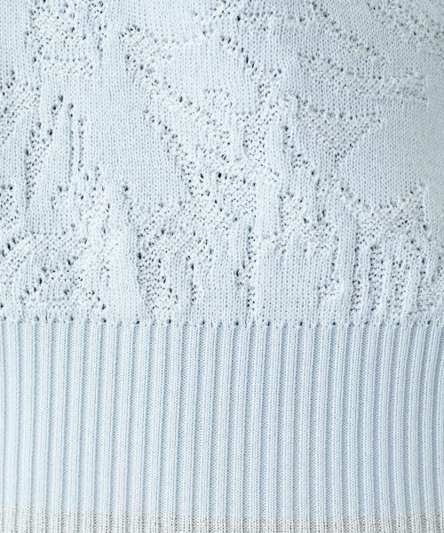 Leilian PLUS HOUSE / レリアンプラスハウス ニット・セーター | 【店舗人気】フラワー柄カットソー | 詳細13