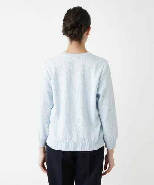 Leilian PLUS HOUSE / レリアンプラスハウス ニット・セーター | 【店舗人気】フラワー柄カットソー | 詳細9