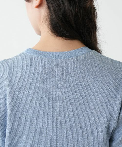 Leilian PLUS HOUSE / レリアンプラスハウス カーディガン・ボレロ | 【店舗人気】ラメVネックカーディガン | 詳細11