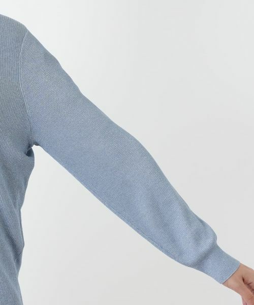 Leilian PLUS HOUSE / レリアンプラスハウス カーディガン・ボレロ | 【店舗人気】ラメVネックカーディガン | 詳細12