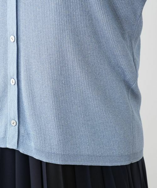 Leilian PLUS HOUSE / レリアンプラスハウス カーディガン・ボレロ | 【店舗人気】ラメVネックカーディガン | 詳細13