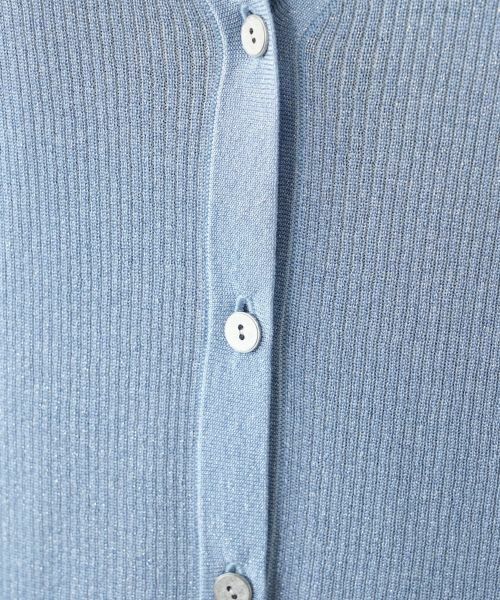 Leilian PLUS HOUSE / レリアンプラスハウス カーディガン・ボレロ | 【店舗人気】ラメVネックカーディガン | 詳細14