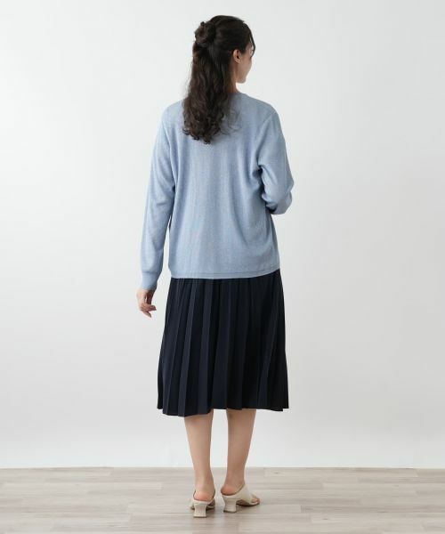 Leilian PLUS HOUSE / レリアンプラスハウス カーディガン・ボレロ | 【店舗人気】ラメVネックカーディガン | 詳細6