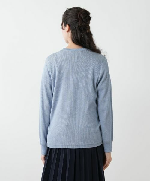 Leilian PLUS HOUSE / レリアンプラスハウス カーディガン・ボレロ | 【店舗人気】ラメVネックカーディガン | 詳細9