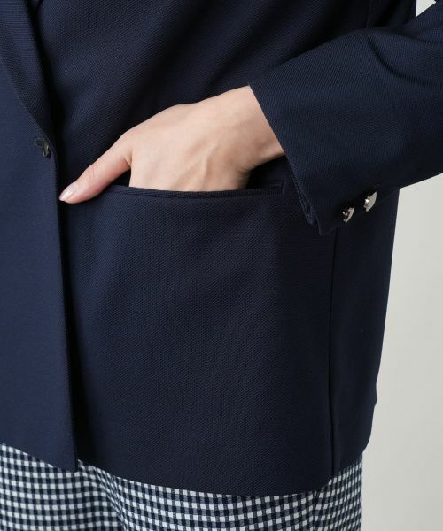 Leilian PLUS HOUSE / レリアンプラスハウス テーラードジャケット | 【店舗人気】ダブルブレストジャケット | 詳細10